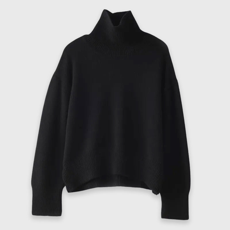 Nami - Women's Knit Turtleneck Sweater