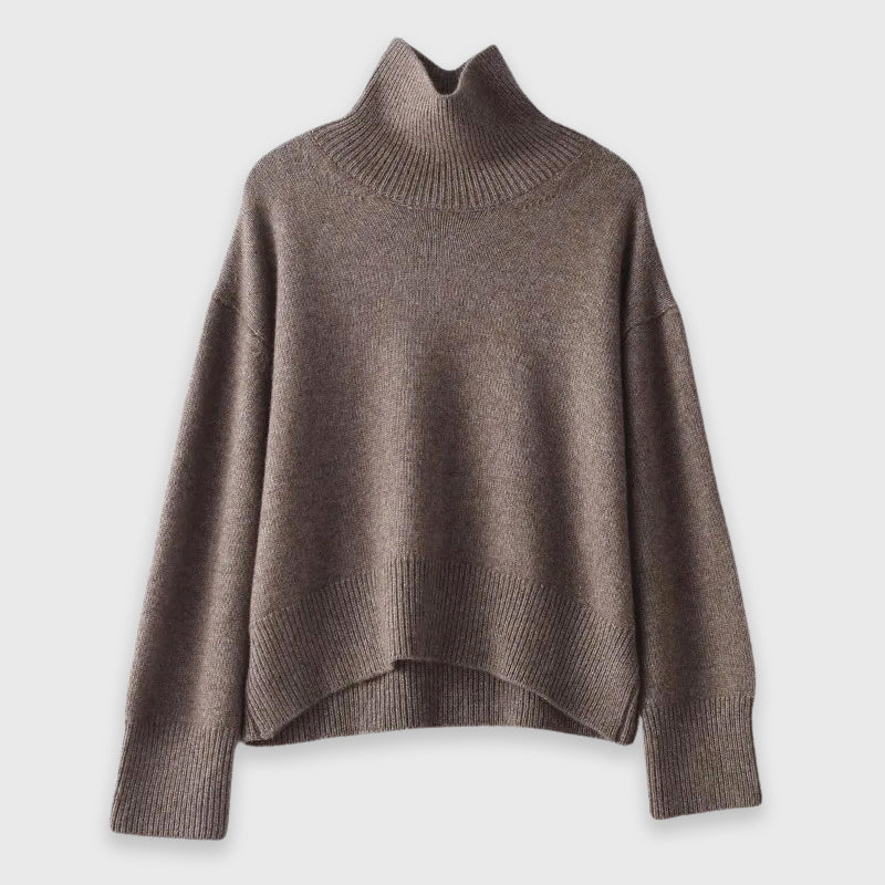 Nami - Women's Knit Turtleneck Sweater