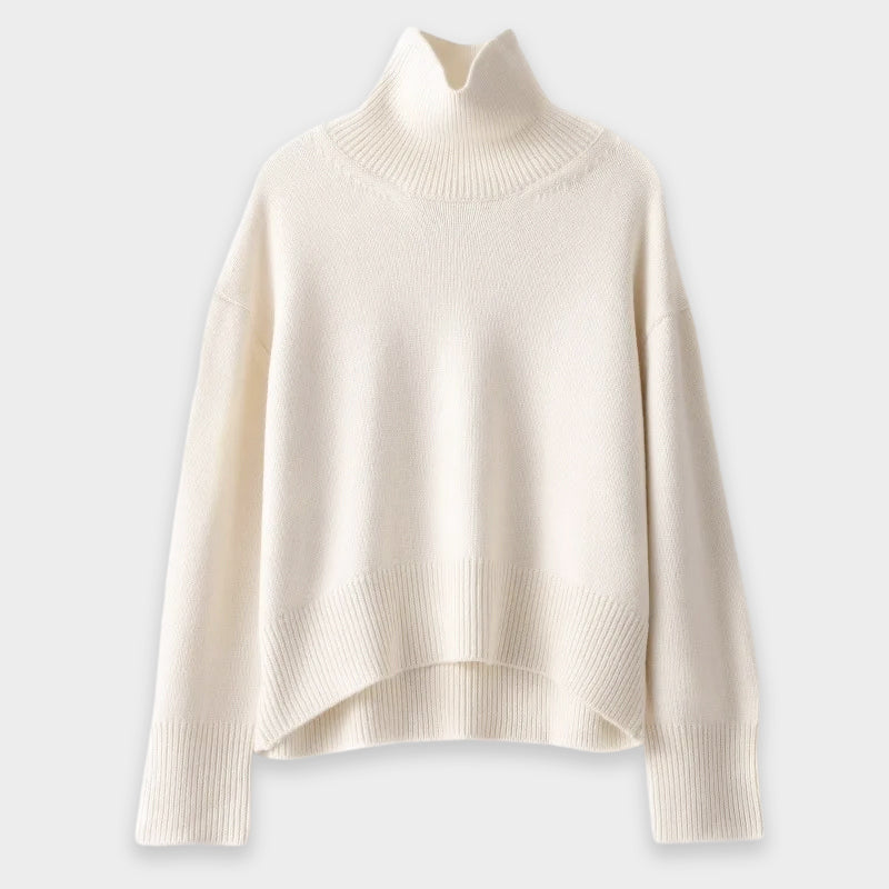 Nami - Women's Knit Turtleneck Sweater