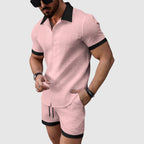 Clayton - Men's Relaxed Fit Matching Shorts Set
