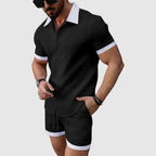 Clayton - Men's Relaxed Fit Matching Shorts Set
