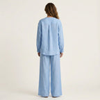 Cora - Women's Cotton-Linen Relaxed Fit Matching Set