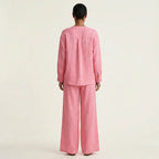 Cora - Women's Cotton-Linen Relaxed Fit Matching Set
