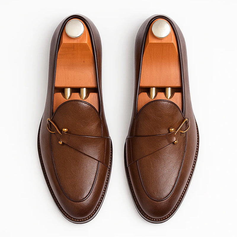 Daniel - Men's Classic Horsebit Loafers