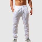 Declan - Men's Textured Elastic Waist Leisure Pants