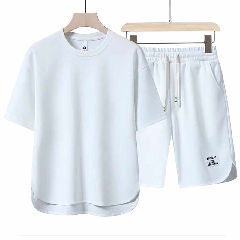 Dorian - Men's Crew Neck Relaxed Fit Co-ord Set