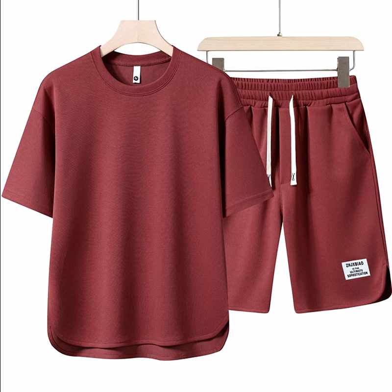 Dorian - Men's Crew Neck Relaxed Fit Co-ord Set