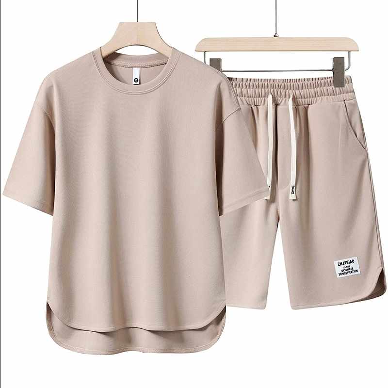 Dorian - Men's Crew Neck Relaxed Fit Co-ord Set