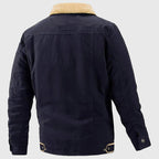 Dustin - Men's Flap-Pocket Button-Front Sherpa Jacket