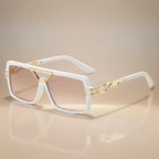 Ecliptic - Oversized Flat Top Square Sunglasses