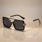 Ecliptic - Oversized Flat Top Square Sunglasses
