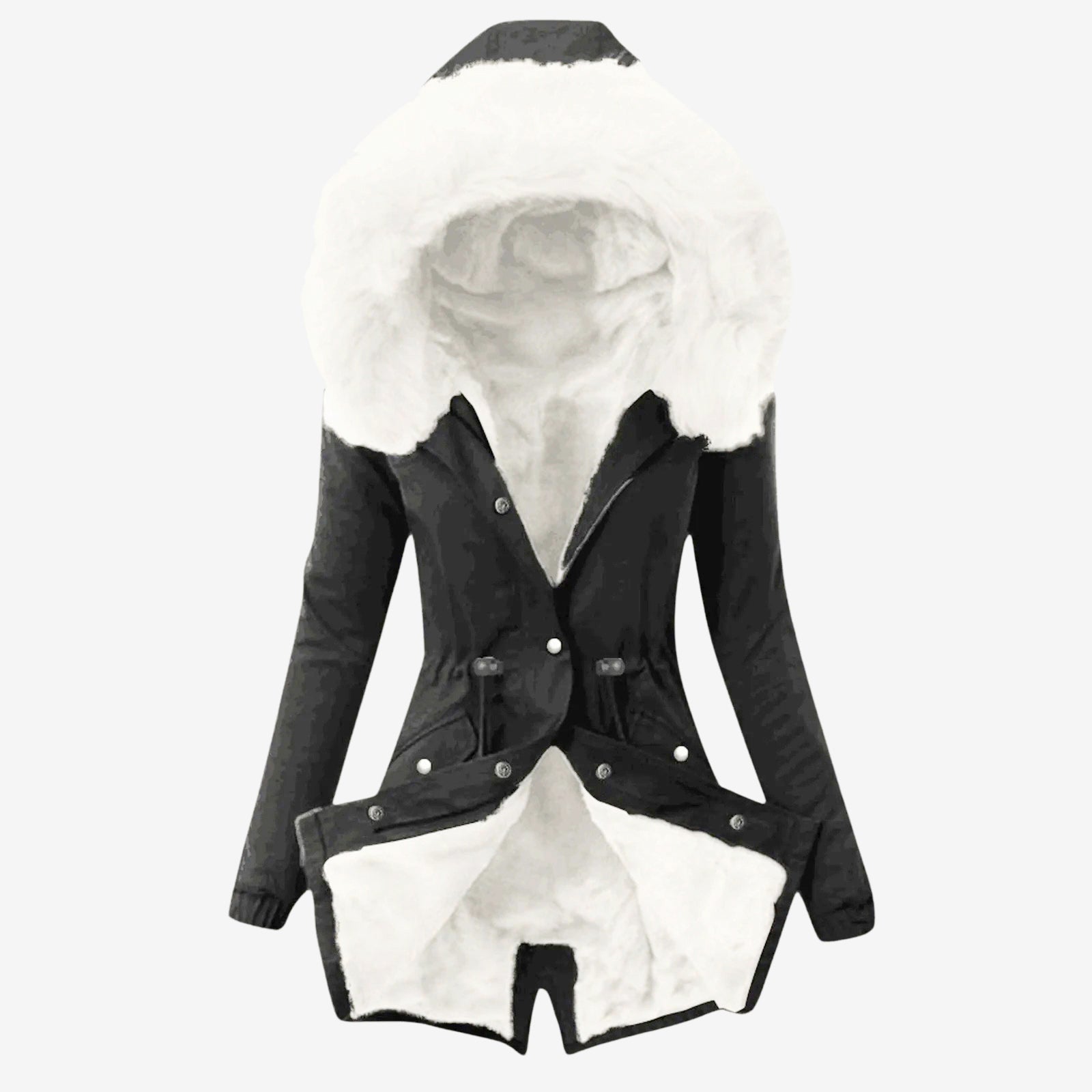 Emily - Women's Faux-Fur Lined Hooded Parka Jacket