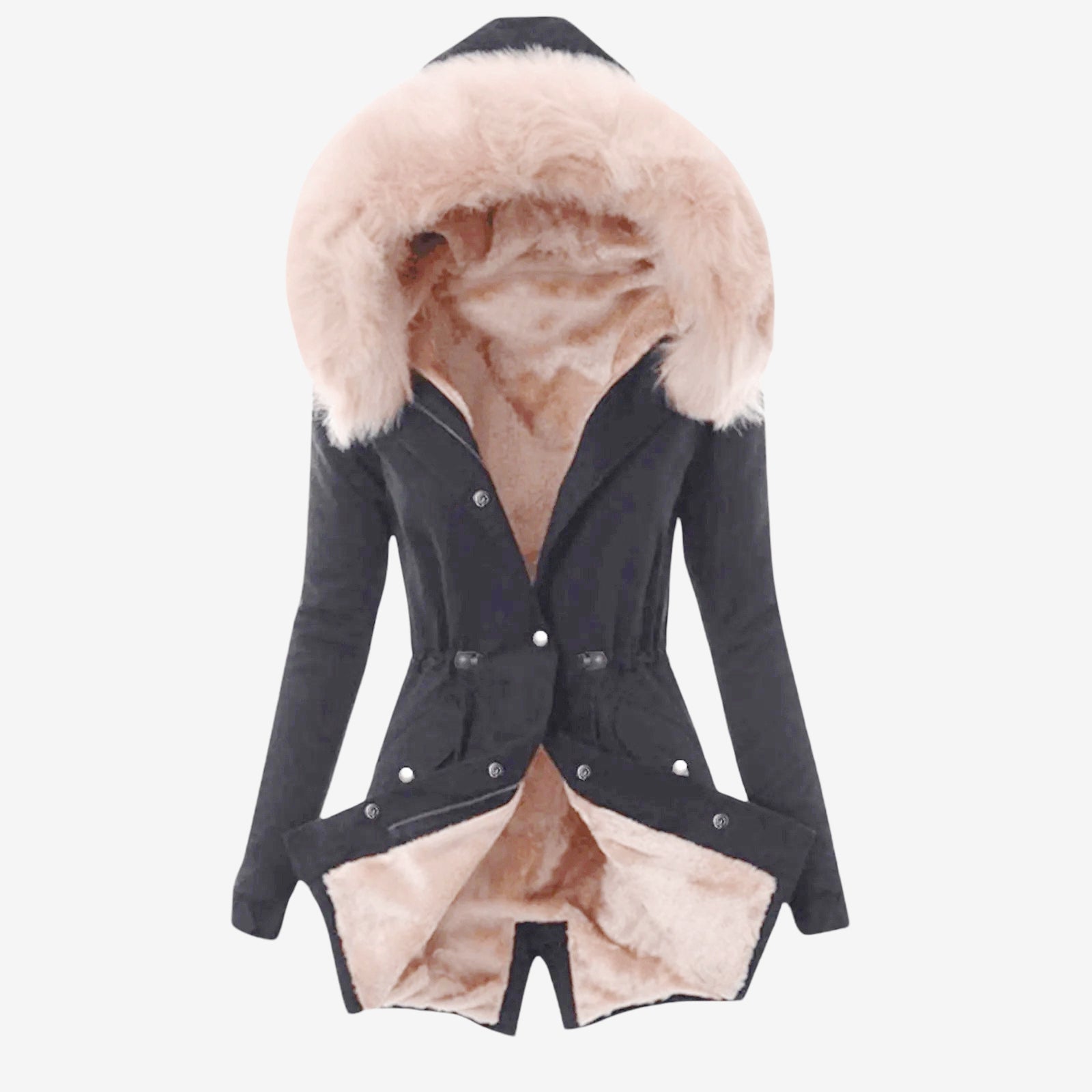 Emily - Women's Faux-Fur Lined Hooded Parka Jacket