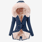 Emily - Women's Faux-Fur Lined Hooded Parka Jacket