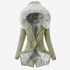 Emily - Women's Faux-Fur Lined Hooded Parka Jacket