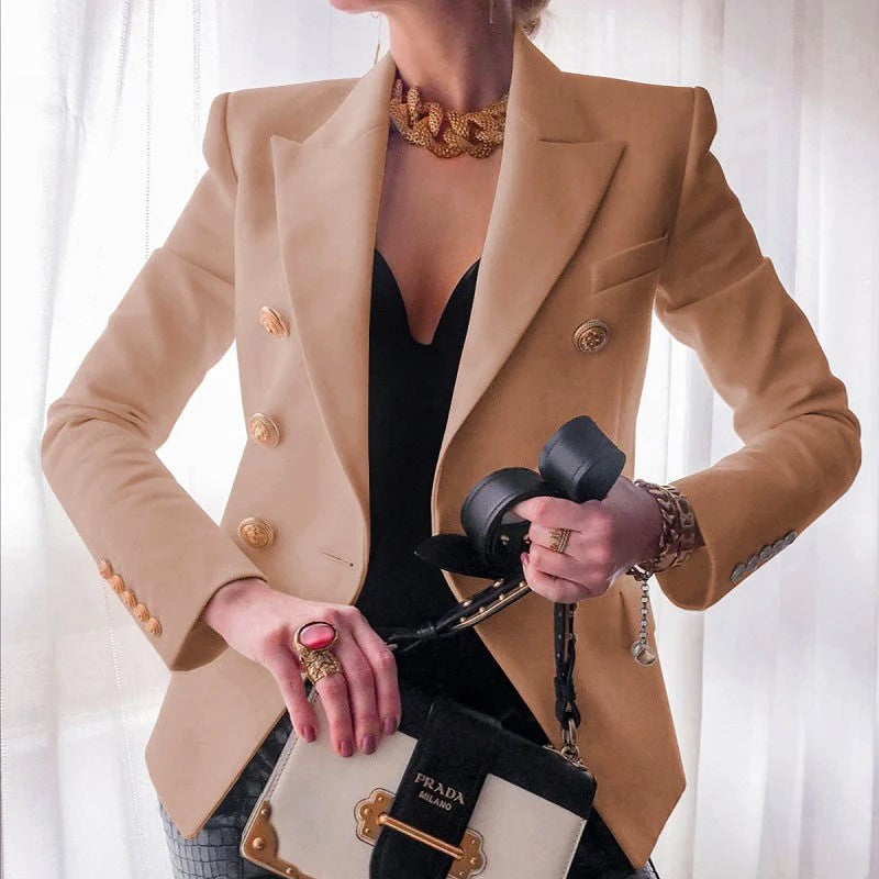 Emma - Women’s Double-Breasted Tailored Blazer
