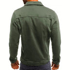 Ethan - Men's Classic Button-Up Denim Jacket