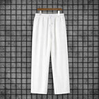 Ethan - Men's Textured Knit Button-Down Lounge Set