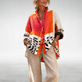 Fae - Women's Printed Relaxed Boho Summer Shirt