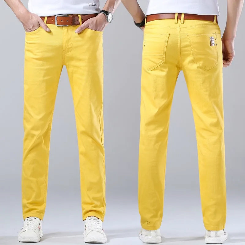 Franco -  Men's Classic Stretch Straight-Leg Jeans
