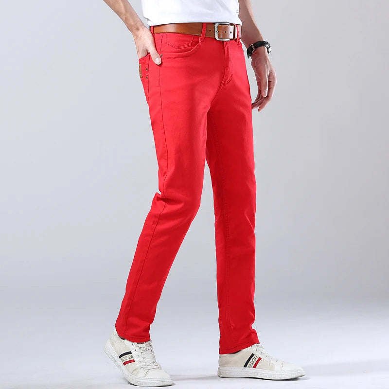 Franco -  Men's Classic Stretch Straight-Leg Jeans