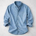 Frankie - Men's Long Sleeve Button-Up Shirt