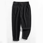 Franklin - Men's Pleated Tapered Linen Pants