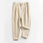 Franklin - Men's Pleated Tapered Linen Pants