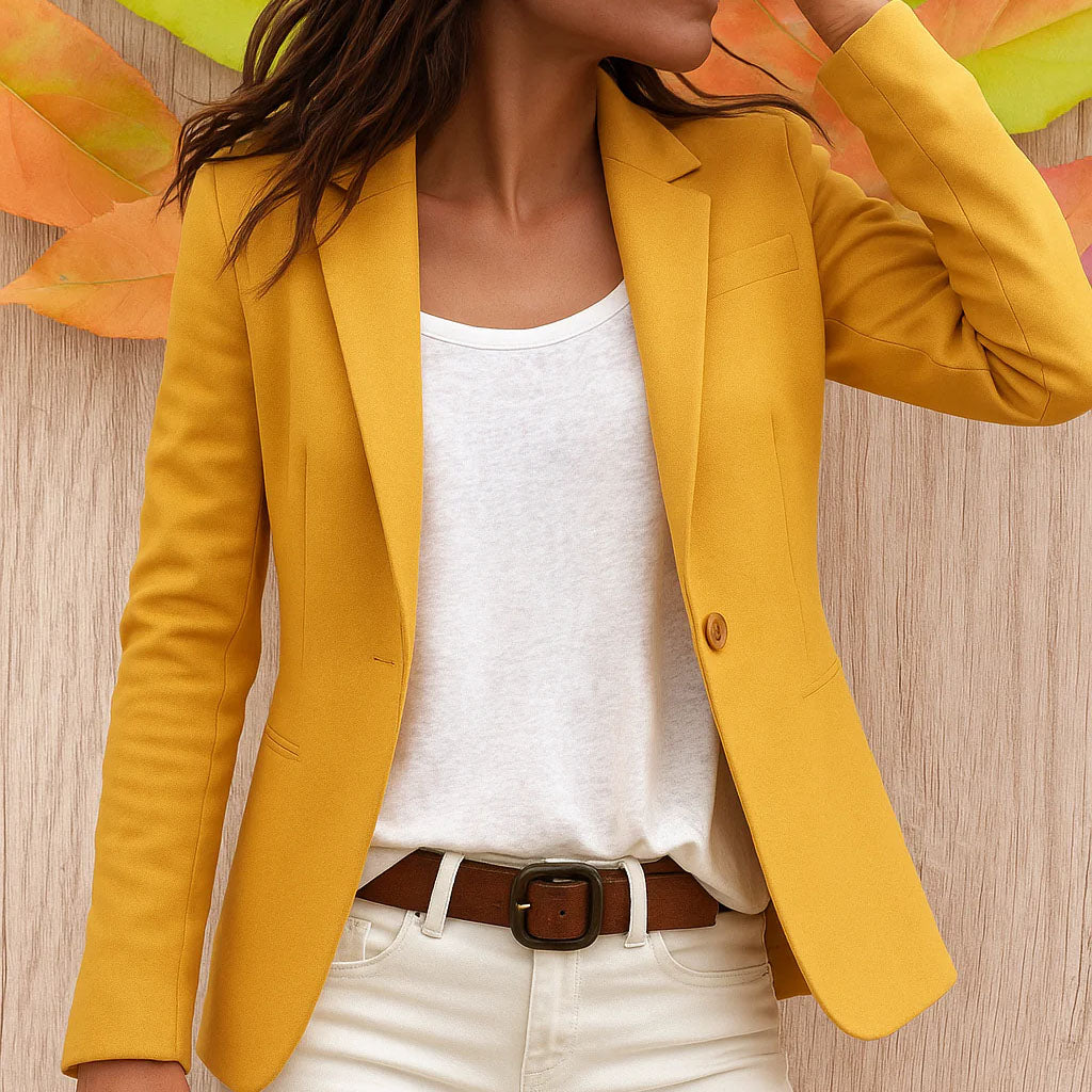 Geneva - Women's Tailored Slim Fit Blazer Jacket