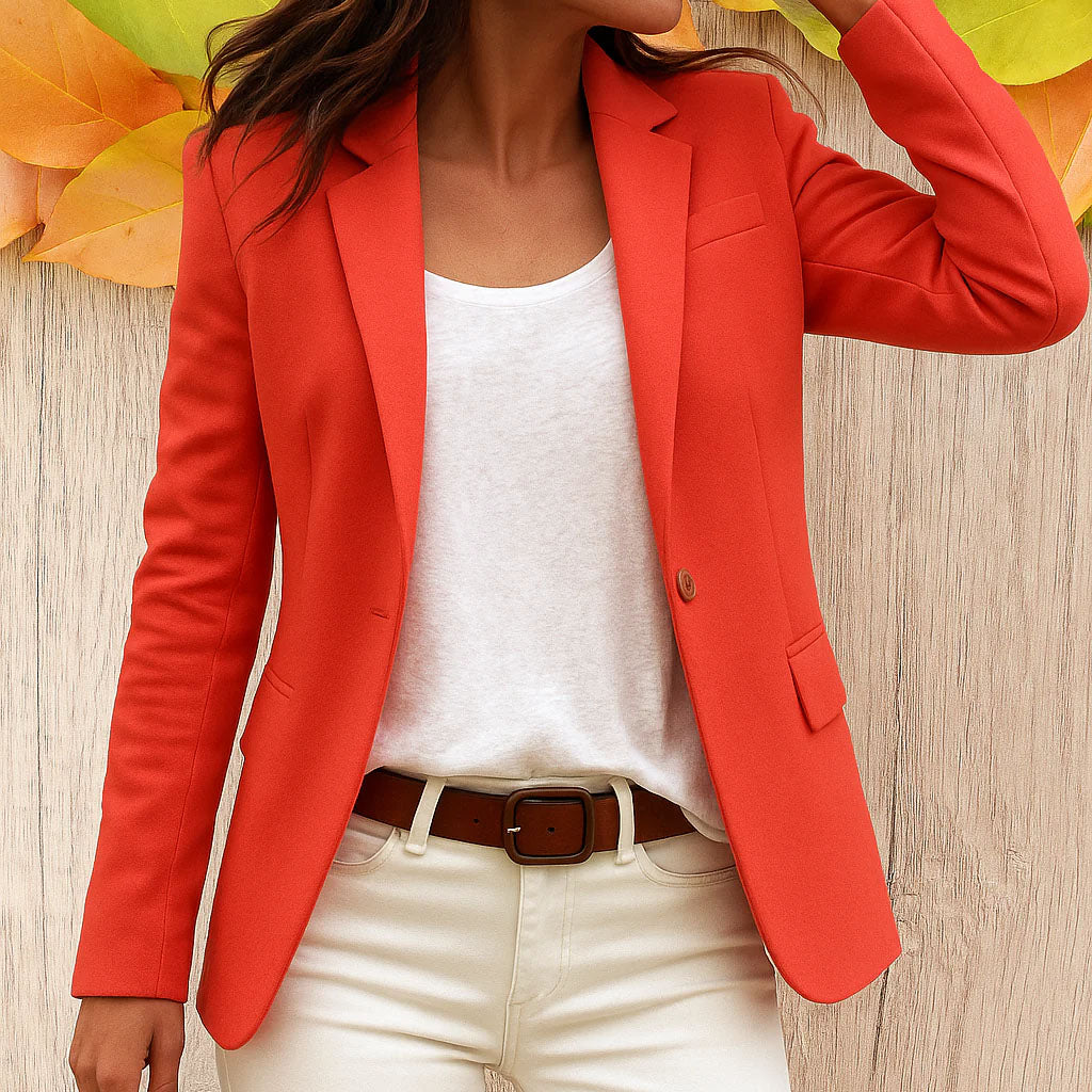 Geneva - Women's Tailored Slim Fit Blazer Jacket