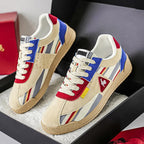 Greyson - Men's Retro Striped Low-Top Sneakers