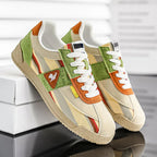 Greyson - Men's Retro Striped Low-Top Sneakers
