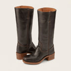 Gwendolyn - Women's Slim Fit Block Heel Knee High Boots