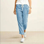 Harriet - Women’s Relaxed Drawstring Cropped Pants