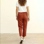 Harriet - Women’s Relaxed Drawstring Cropped Pants