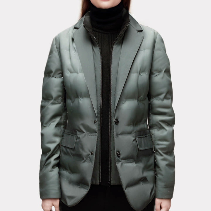 Hazel - Women's Down Quilted Windbreaker Jacket