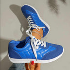 Hildegard - Quilted Padded Comfort Low-Top Sneakers