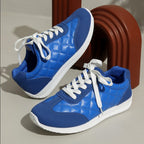 Hildegard - Quilted Padded Comfort Low-Top Sneakers