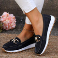 Inara - Women’s Chain-Detail Platform Loafers