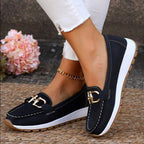 Inara - Women’s Chain-Detail Platform Loafers