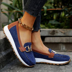 Inara - Women’s Chain-Detail Platform Loafers