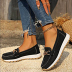 Inara - Women’s Chain-Detail Platform Loafers