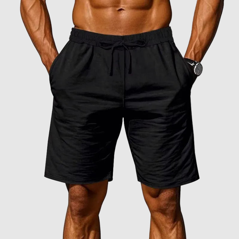 Jeffrey - Men's Relaxed Drawstring Lounge Shorts