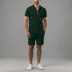 Jesse - Men's Knit Mesh Summer Cargo Shorts