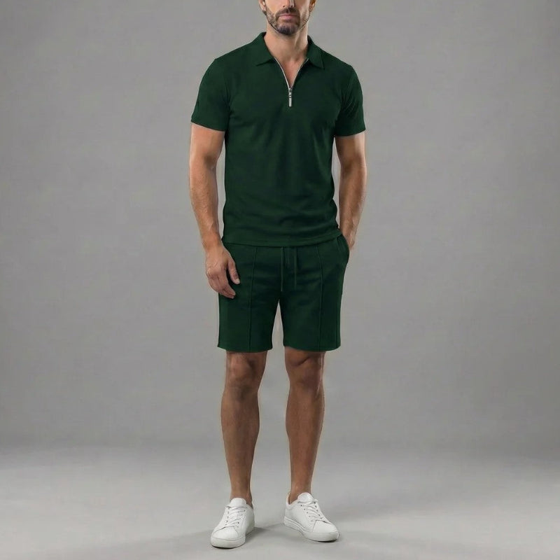 Jesse - Men's Knit Mesh Summer Cargo Shorts