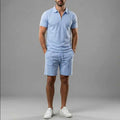 Jesse - Men's Knit Mesh Summer Cargo Shorts