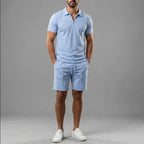 Jesse - Men's Knit Mesh Summer Cargo Shorts