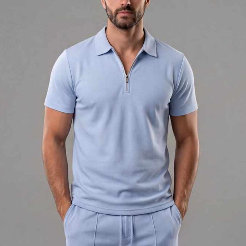 Jesse - Men's Knit Mesh Summer Cargo Shorts