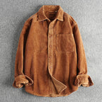 Jimmy - Men's Wide-Wale Corduroy Button-Down Shirt