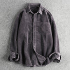 Jimmy - Men's Wide-Wale Corduroy Button-Down Shirt
